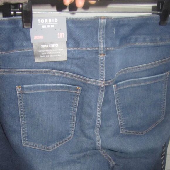 Plus Size 18 Tall Torrid Jegging Jeans NEW womens - Picture 4 of 5